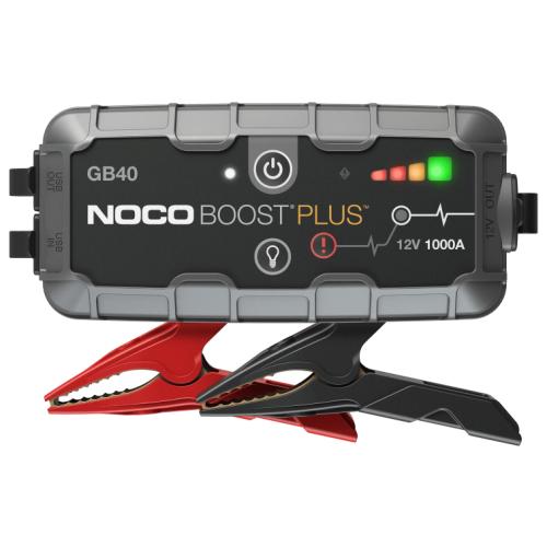 NOCO Boost GB40: 1000A UltraSafe Jump Starter – 12V Lithium Battery Booster Pack, Portable Jump Box, Power Bank & Jumper Cables - for 6.0L Gas and 3.0L Diesel Engines
