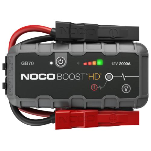 Black NOCO Genius Boost HD GB70 2,000A Jump-Starter Power Pack