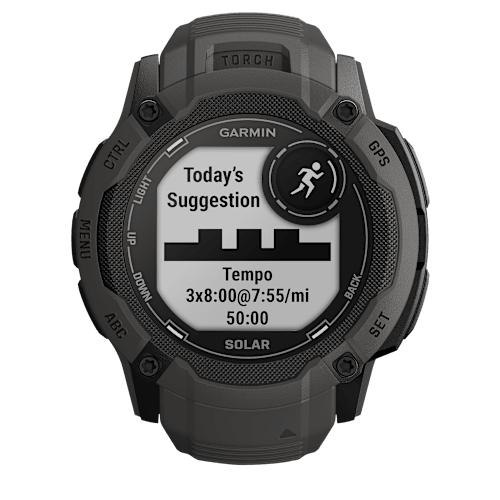 Garmin Instinct 2X Solar Smartwatch - Graphite