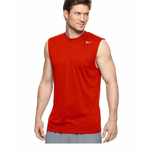 Nike Mens Legend Dri Fit Sleeveless T Shirt (X-Large Gym Red)
