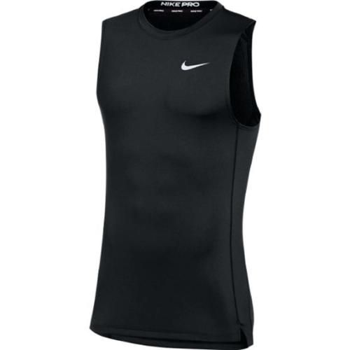 Nike Mens Pro Sleeveless Fitted Training Tee (X-Large Black)