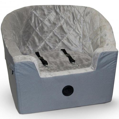 K&H Pet Products Bucket Booster Pet Seat Gray/Gray Large