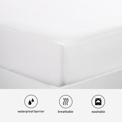 Stretchwick Mattress Skin Polyester Water Resistant and Hypoallergenic Mattress Encasement - King