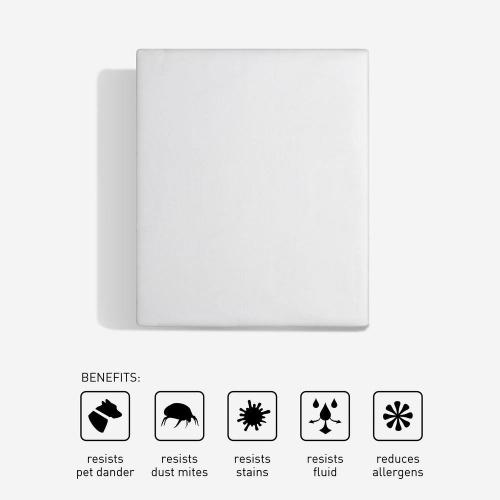 Stretchwick Mattress Skin Polyester Water Resistant and Hypoallergenic Mattress Encasement - King