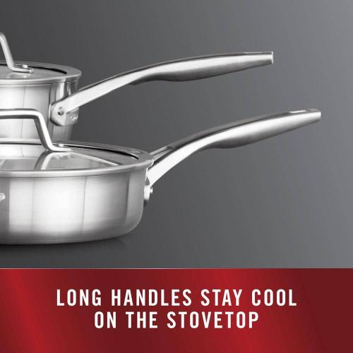 Premier 11-Piece Stainless Steel Cookware Set