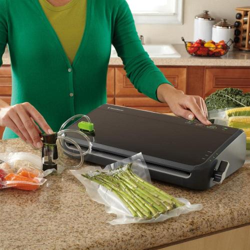 Black Vacuum Sealing System