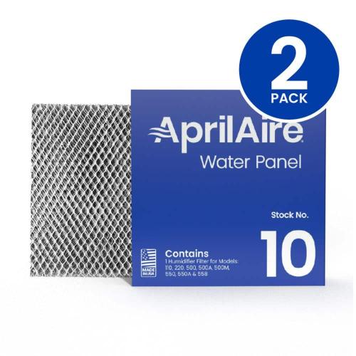 10 Replacement Water Panel for Whole-House Humidifier Models 110,220,500,500A, 500M, 550,550A, 558 (2-Pack)