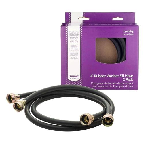 4 ft. Rubber Fill Hoses (2-Pack)
