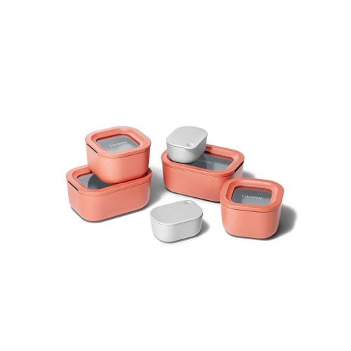 Mini 11 Piece Perracotta Food Storage Set with Storage