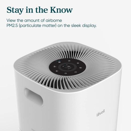 Color White PlasmaPro 600S Smart 635 sq.ft. Black Panel True HEPA Air Purifier