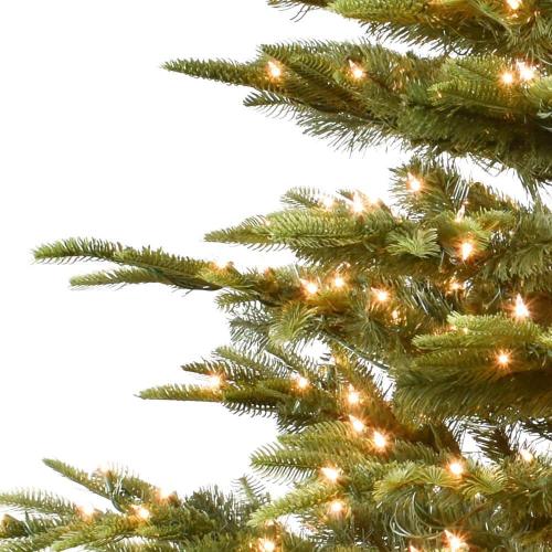 6.5 ft. Pre-Lit Incandescent Aspen Green Fir Artificial Christmas Tree with 500 UL Clear Lights