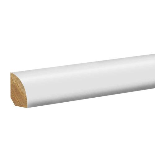 PERFORMANCE ACCESSORIES White 0.62 in. T x 0.75 in. W x 94.5 in. L Quarter Round Molding