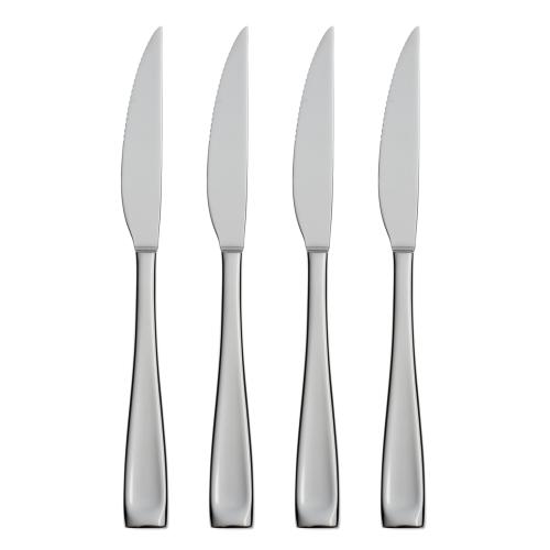 Oneida Moda Fine Flatware Dinner Knives, Set Of 4 - Service for 4 - Stainless