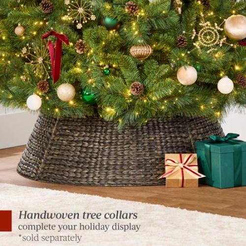 Best Choice Products 7.5ft Pre-Lit Scotch Pine Christmas Tree w/ 1,320 Branch Tips, 450 2-in-1 LED Lights