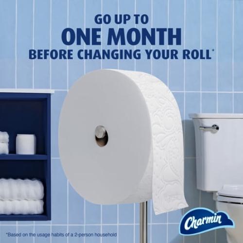Charmin Toilet Paper Ultra Soft, Forever Roll Refill Rolls, 2-ply Bath Tissue, 3 Count