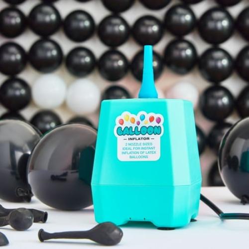 7 Blue Electric Balloon Inflator, with Extendable Tip and Balloon Knotter, by Way To Celebrate