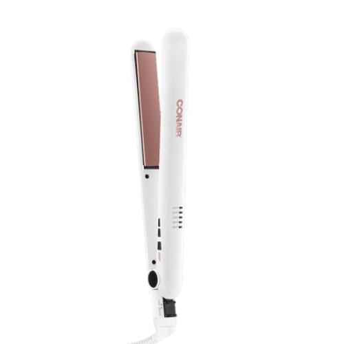 Conair Double Ceramic 1 Flat Iron, Rose Gold