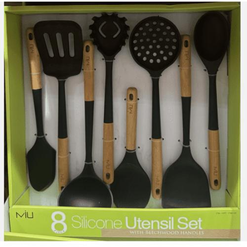 Miu 8-Piece Silicone Utensil Set