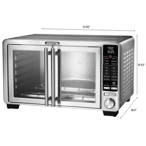 Gourmia XL Digital Countertop Oven with Air Fry ‼️has stains ‼️