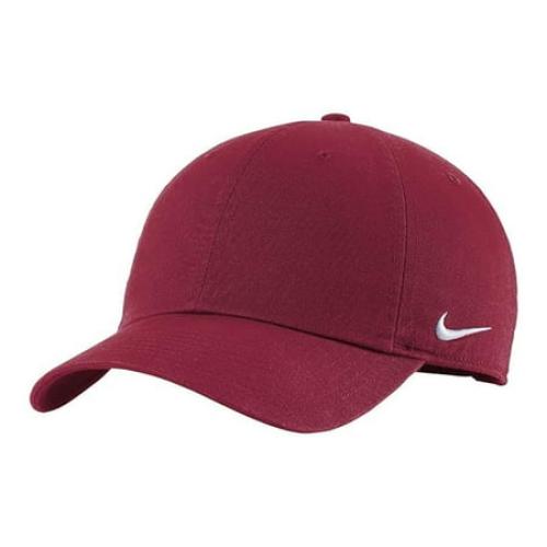 Nike Mens 518015-010 Tech Swoosh Cap One Size Deep Maroon