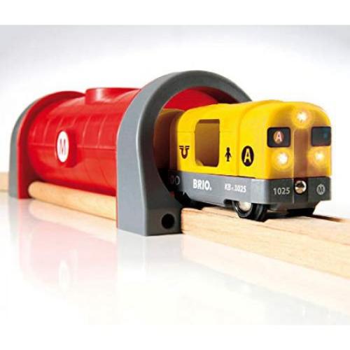BRIO World 33052 Deluxe Railway Set | Wooden Toy Train Set for Kids Age 3 and Up, Green