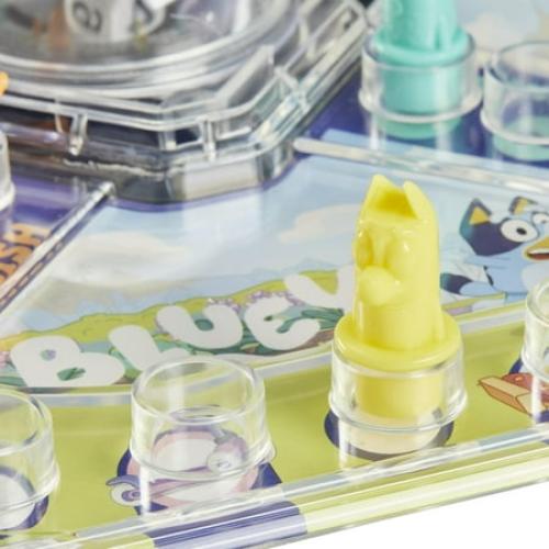 Hasbro Gaming Trouble: Bluey Edition Board Game for Kids, 2-4 Players, Race Bluey, Bingo, Bandit, or Chilli to The Finish