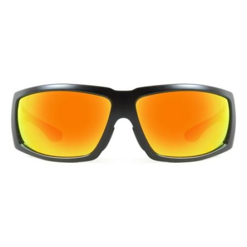 Renegade Pro Sports Angler Fletcher Polarized Adults Fishing Sunglasses - The Answer Black