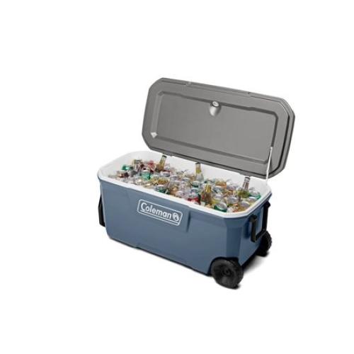 Coleman 316 Series 100QT Hard Chest Wheeled Cooler, Lakeside Blue