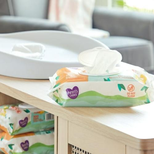 Parent's Choice Soothing Shea Butter Baby Wipes, 500 Count