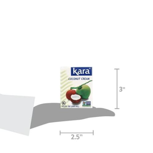 Kara Uht Natural Coconut Cream, 6.8 Fl Oz