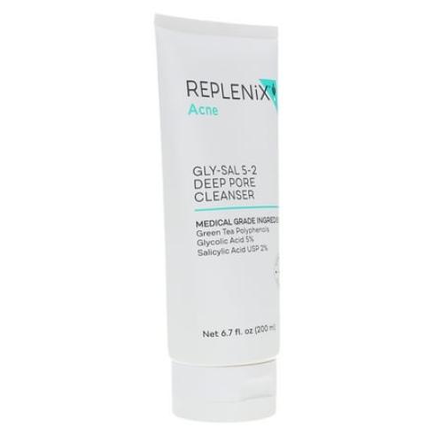 Replenix Gly/Sal 5-2 Facial Cleanser, Face Wash for Acne Prone Skin, 6.7 Oz