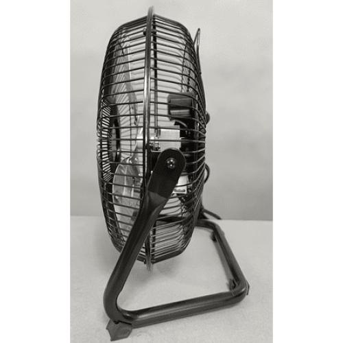 Mainstays 9 in High Velocity Floor Fan Wall Mount Black