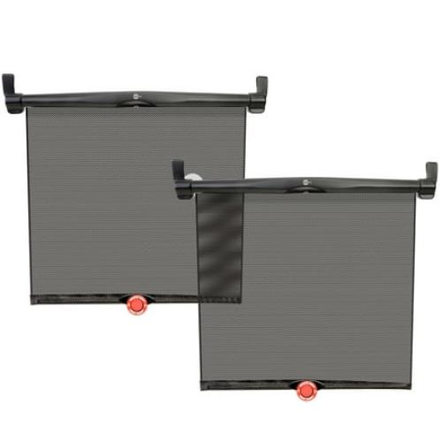 SafeFit® SafeTemp™ Universal Baby Car Sunshades, Black, Unisex, 2 Pack