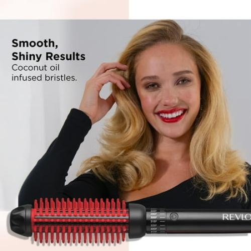 Revlon Smoothstay 1 Inch Coconut Oil-Infused Round Brush 1 Each