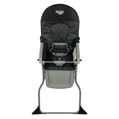 Cosco Kids Simple Fold High Chair, Noir Dot