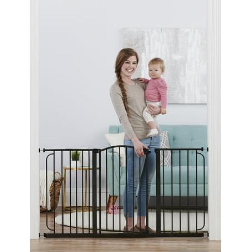 Regalo 58 Extra Wide Arched Decor Baby Safety Gate, Extra Wide Gate