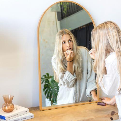 Gold Arch Mirror Other Accessories DRESSER MIRROR Home Accessory