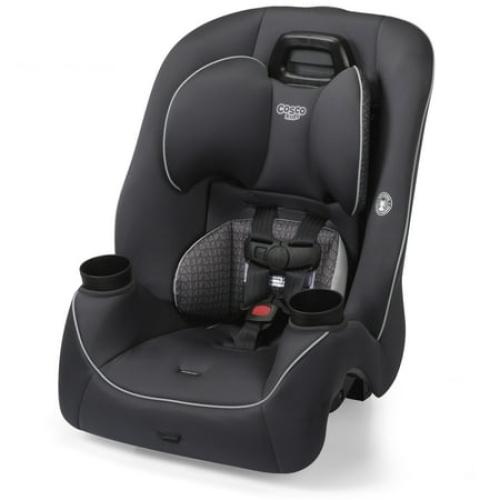 Cosco Kids Easy Elite Slim All-in-One Convertible Car Seat, Grey Glyphs