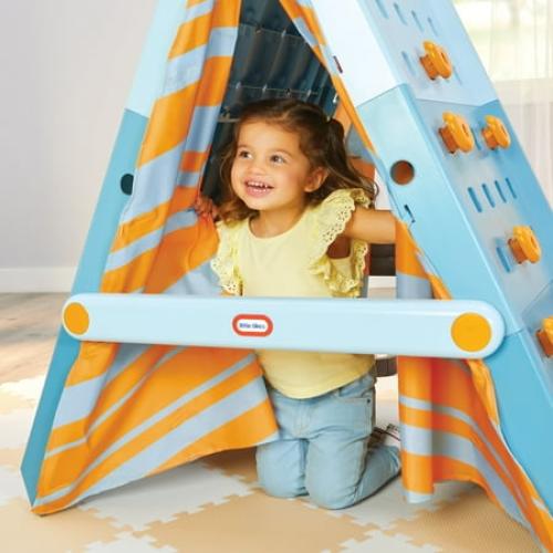 Little Tikes Campin’ & Climb Wall, Active Play with Tent, Indoor, Outdoor Kids 3