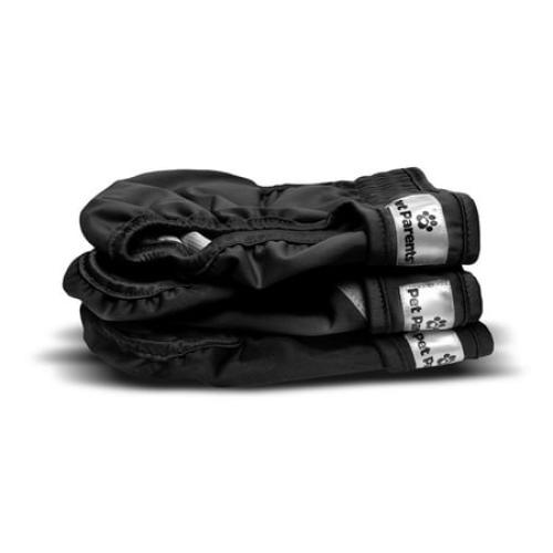 Pet Parents Premium Washable Dog Diapers & Extendrs, (3pack) of Dog Diapers Female & Male Dog Diapers, Doggie Diapers Color: Black, Size: Large Dog Diapers