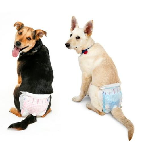 Hartz Disposable Dog Diapers for Female and Male Dogs or Puppies | Superior Leak Proof Protection | Size M | Pack of 32