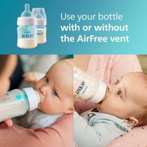 Philips Avent Anti-colic Nipples - Flow 1, 4-Pack, SCY761/44