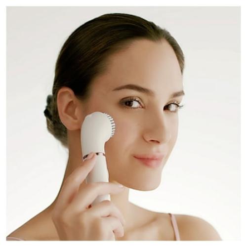 Braun FaceSpa Pro 911 Facial Epilator White/ Bronze with 3 Extras