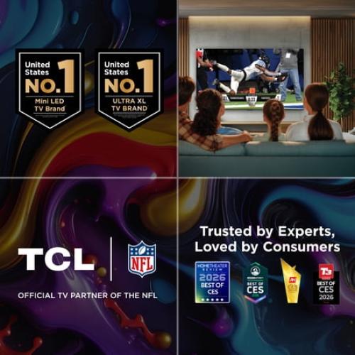 TCL 75 Q Series QLED 4K UHD HDR Smart Google TV (NEW 2025) - Dolby Vision, Dolby Atmos, Motion Rate 240, HDR 10 , Auto Game Mode - 75Q51K