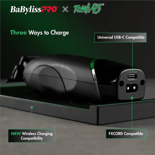 BaBylissPRO x Tomb45 Wireless-Charging Trimmer