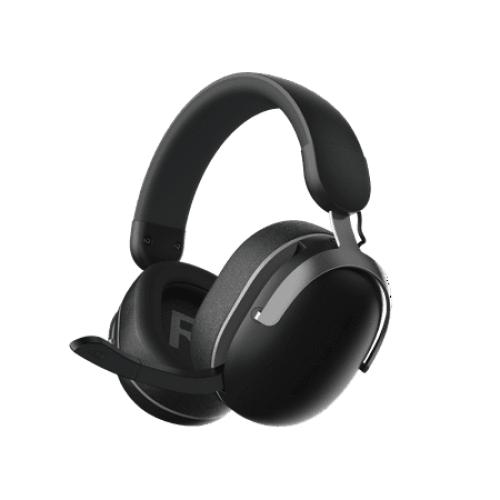 onn Wireless Gaming Headset Compatible with PlayStation 5, Bluetooth/2.4GHz, Black