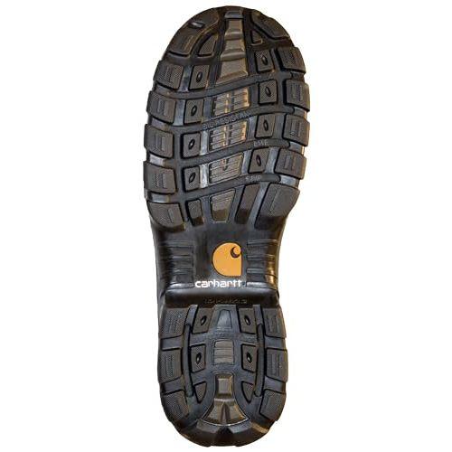 Carhartt Men's Rugged Flex Waterproof Met Guard 8 Composite Toe Work Boot Dark Brown Oil Tanned - 9.5 M