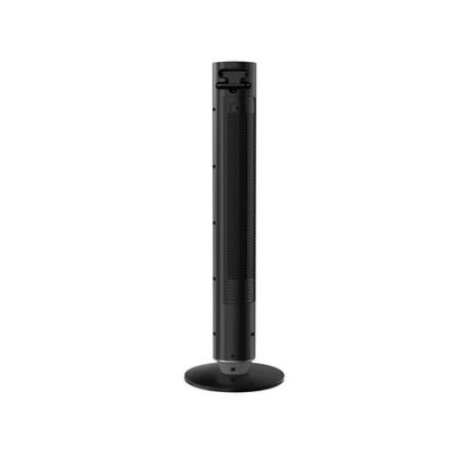 Lasko 40” WhisperForce DC Technology Tower Fan, 29 ft/s Airflow, Remote, Black, TDC401, New