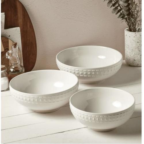 Trudeau Serving Bowls, 3-piece ‼️missing 2‼️