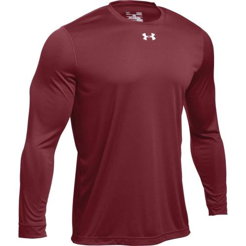 Under Armour Men's UA Locker 2.0 Long Sleeve Shirt (Cardinal Medium)